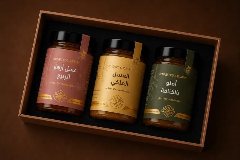 علبة البداية · ثلاث جرّات